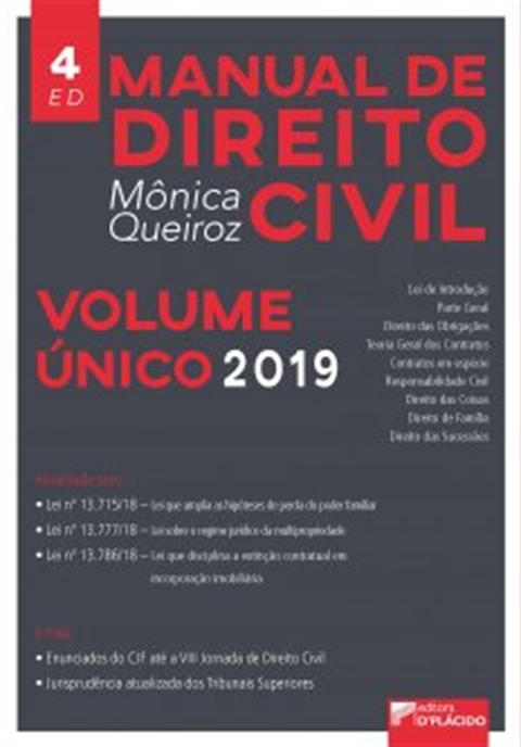 Manual de Direito Civil, 4ª ed. 2019